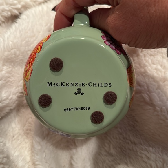 MACKENZIE-CHILDS FLOWER MARKET CREAMER - GREEN - Picture 4 of 5